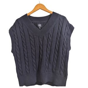 GAP Cable Knit Sweater Vest Size Small